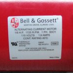 (image for) Bell & Gossett 1/6 HP Motor Assembly 111061
