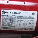 (image for) Bell & Gossett 1/2 HP Motor Assembly 169229