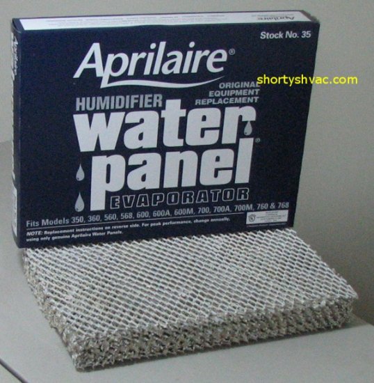 Aprilaire Stock 35 Water Panel