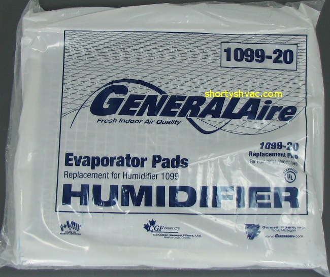 Generalaire Humidifier Pad 3 Pack 1099-20