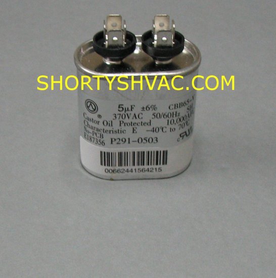 Carrier Run Capacitor P291-0503