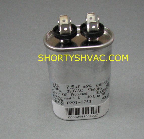 Carrier Run Capacitor P291-0753