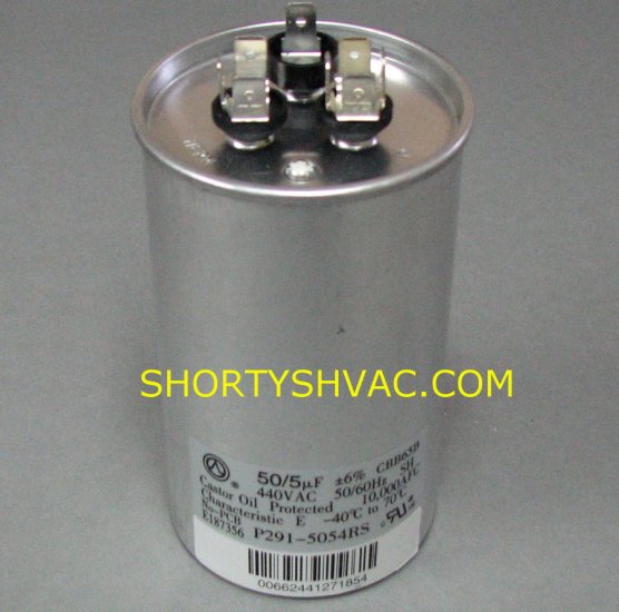 Carrier Dual Run Capacitor P291-5054RS