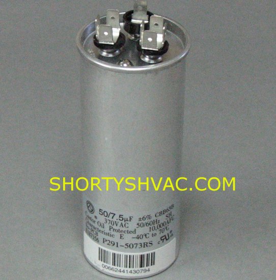 Carrier Dual Run capacitor P291-5074RS