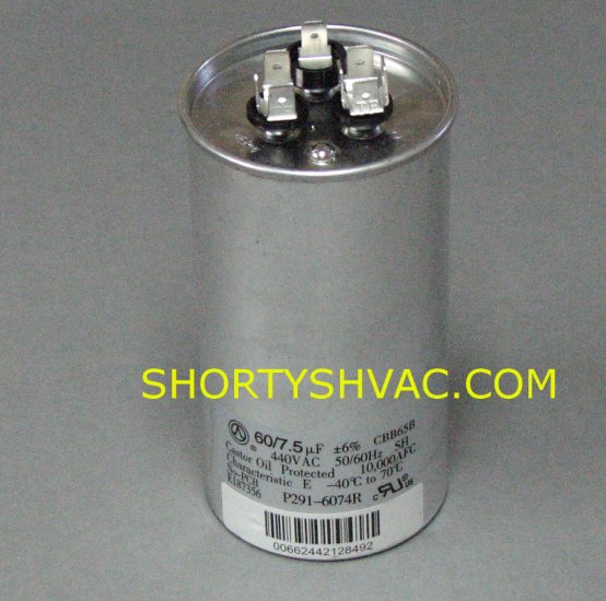 Carrier Dual Run Capacitor P291-6074R