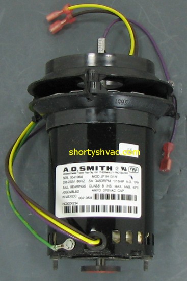 A O Smith Draft Inducer Motor Model JF1H131N