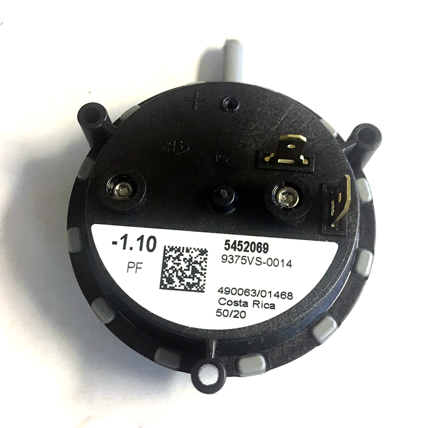 Honeywell Draft Pressure Switch Model 9371VO-BS-0020